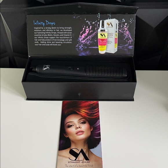 Straight Ahead Pro Glider 2.0 Hair Straightener - Black - Picture 4 of 6